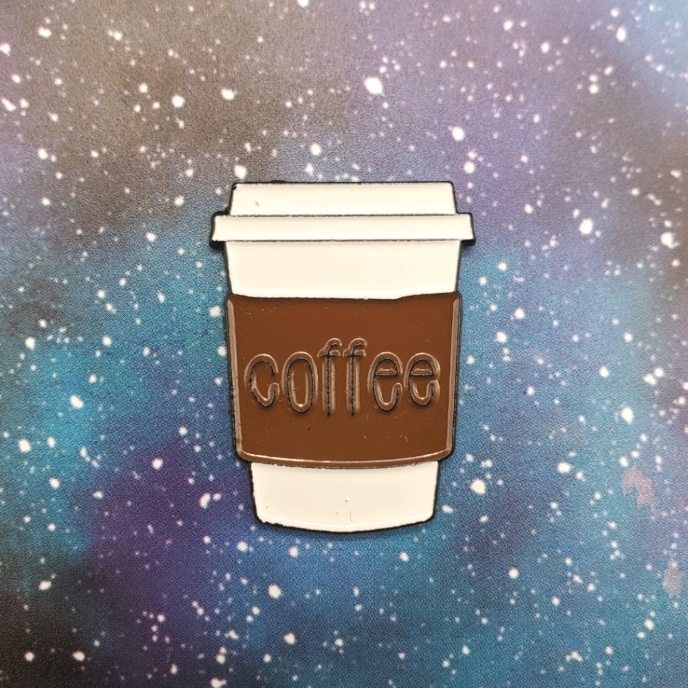 Coffee Enamel Pin